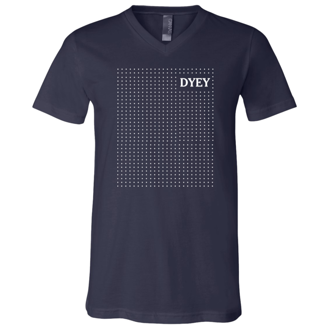 Pixel Full Platter V-Neck T-Shirt