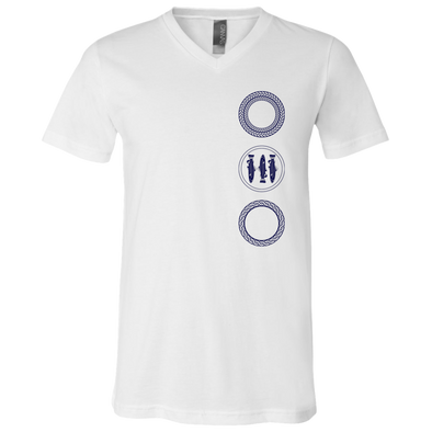 Gathering Plates Tee - White