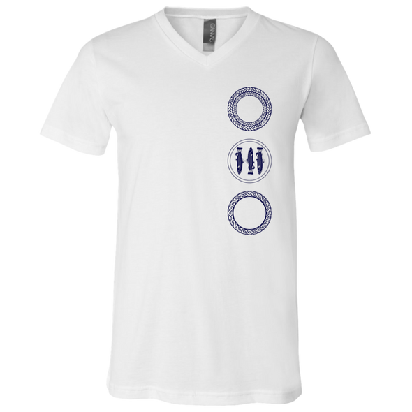 Gathering Plates Tee - White