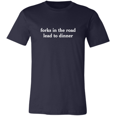 forks in the road lead to dinner tee