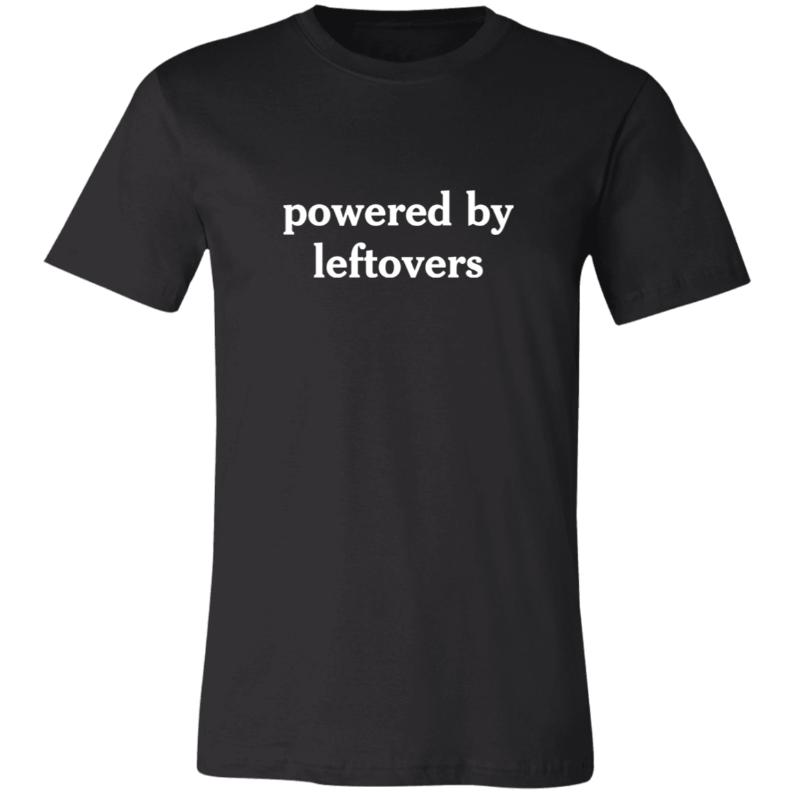 powered by leftovers tee