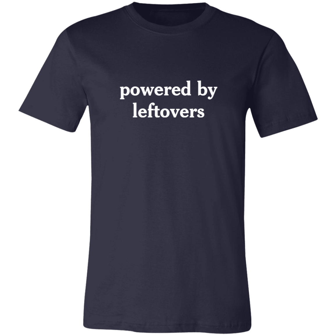 powered by leftovers tee