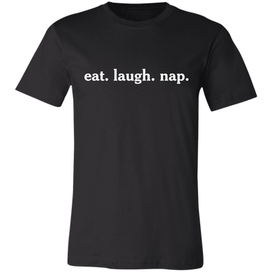 eat. laugh. nap. tee