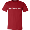 eat. laugh. nap. tee